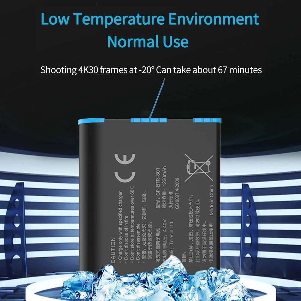 Lithium-Ion Rechargeable Battery For GoPro 5-8 - Image 5